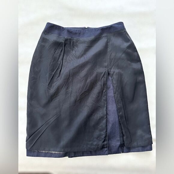 Brooks Brothers Wool Navy Pencil Skirt Career size 10P - Picture 14 of 16